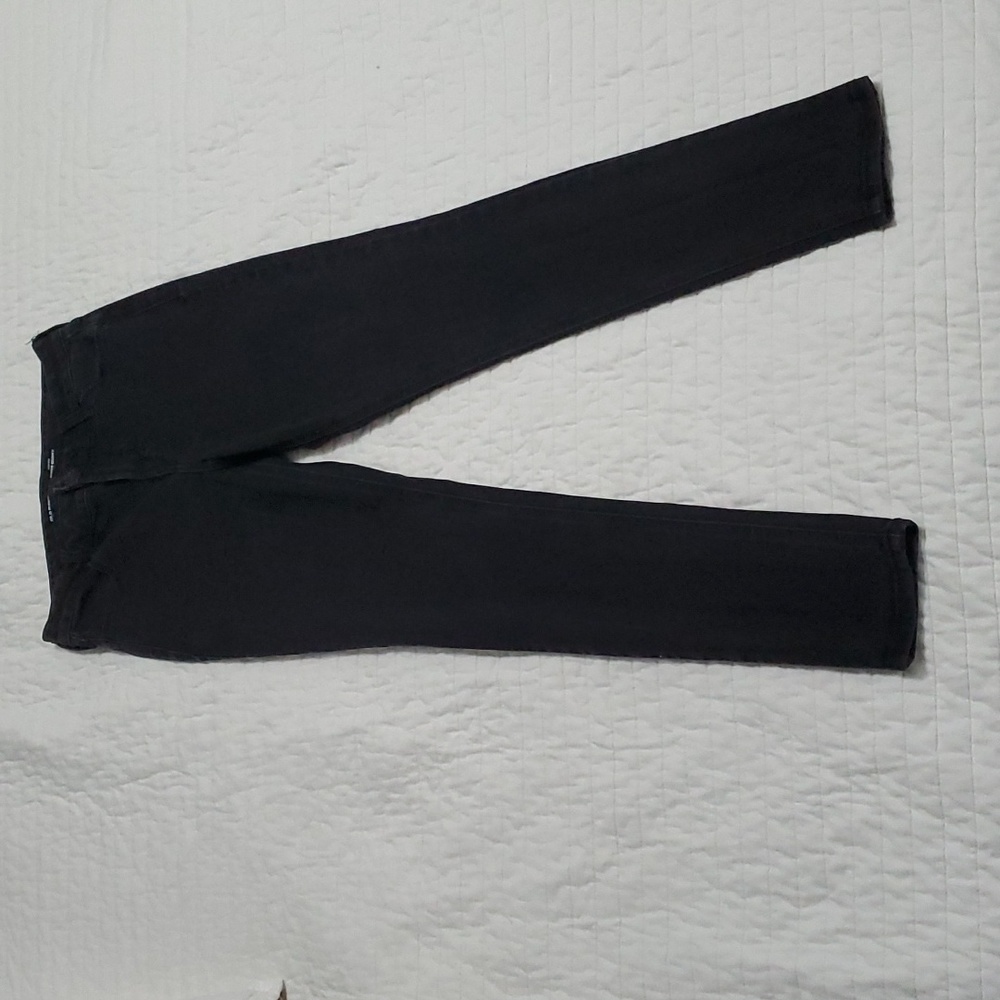 Old Navy black high rise super skinny black jeans